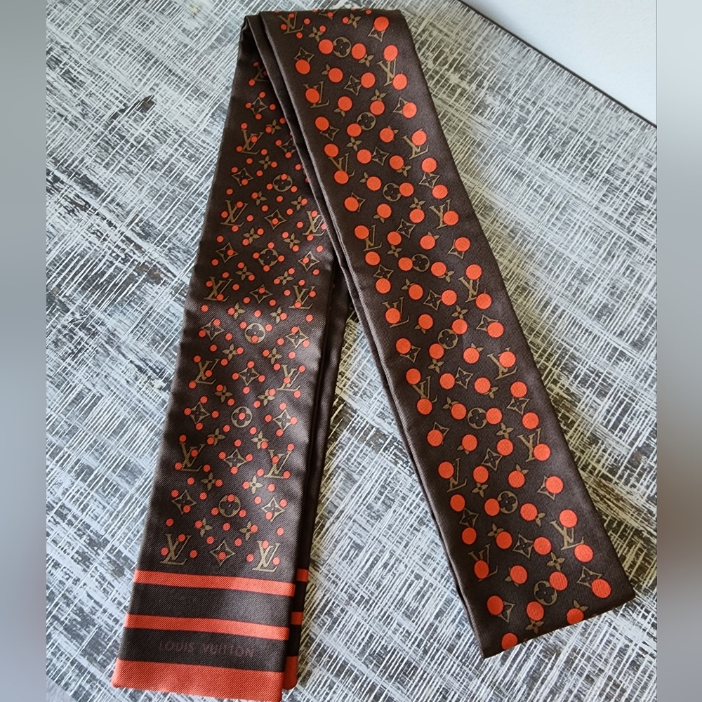 Louis Vuitton Perforated Bandeau Red/Orange ~ Limited Edition